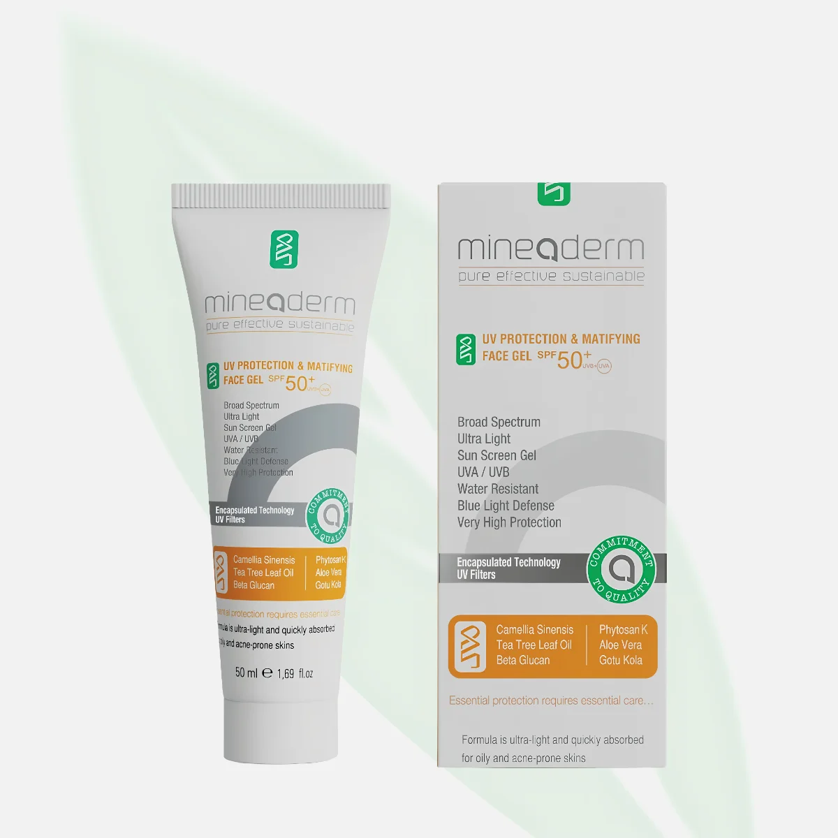 MINEADERM UV Protection & Mattifying Face Gel SPF50+ 50ml MINEADERM UV Protection & Mattifying Face Gel SPF50+ 50ml