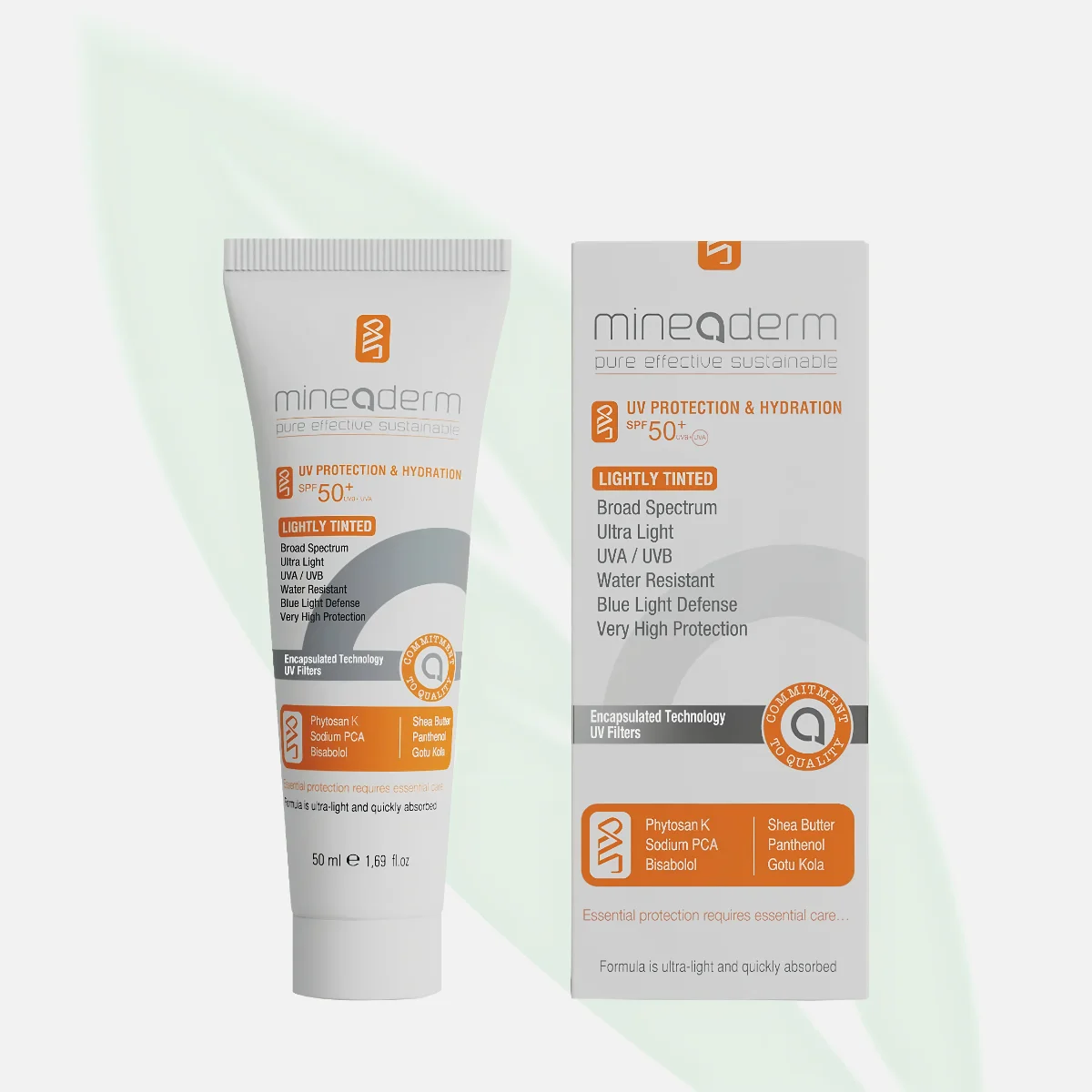 MINEADERM Protection & Hydration Lightly Tinted SPF50+ 50ml