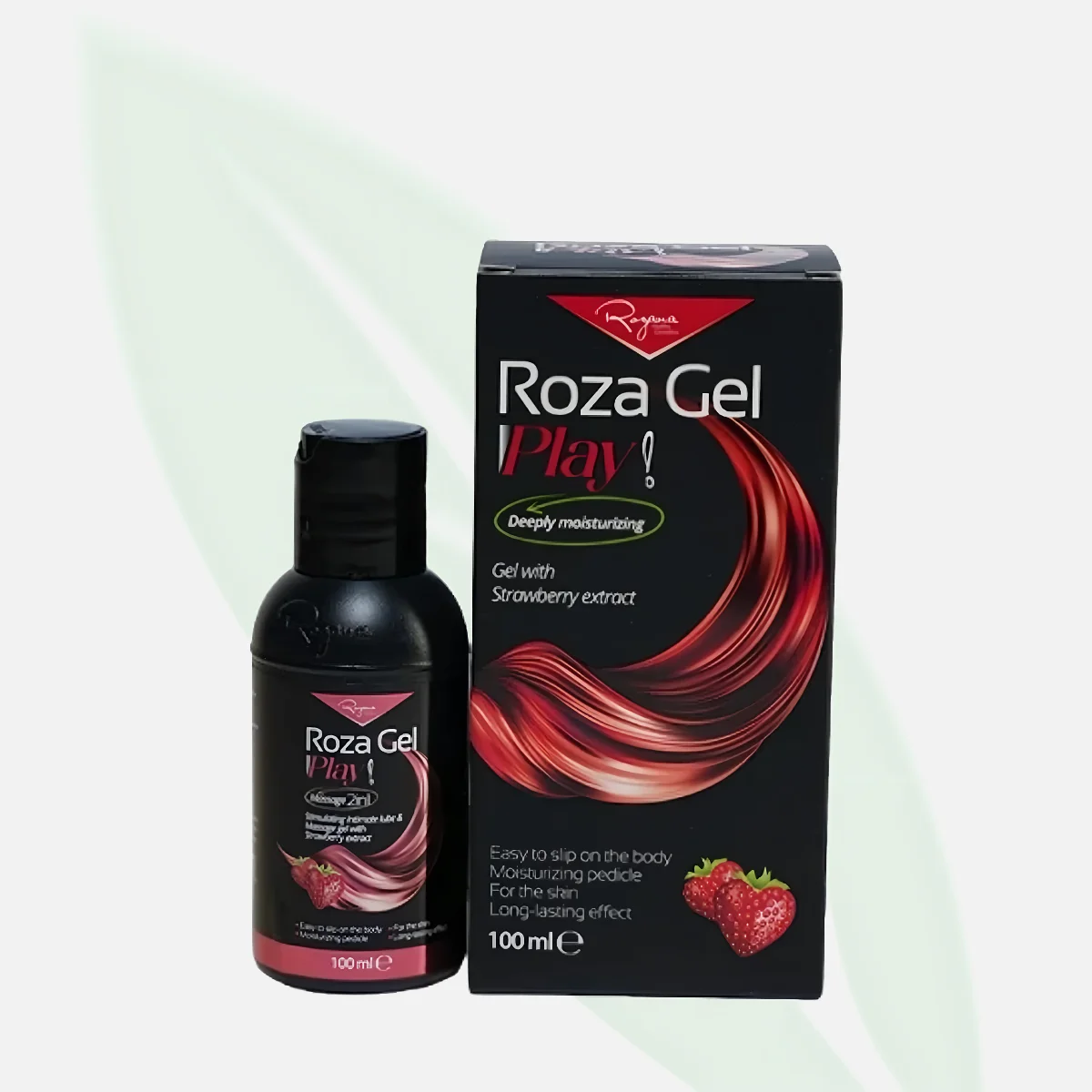 ROZANA Roza Gel Play Strawberry Intimate Lubricant 100ml