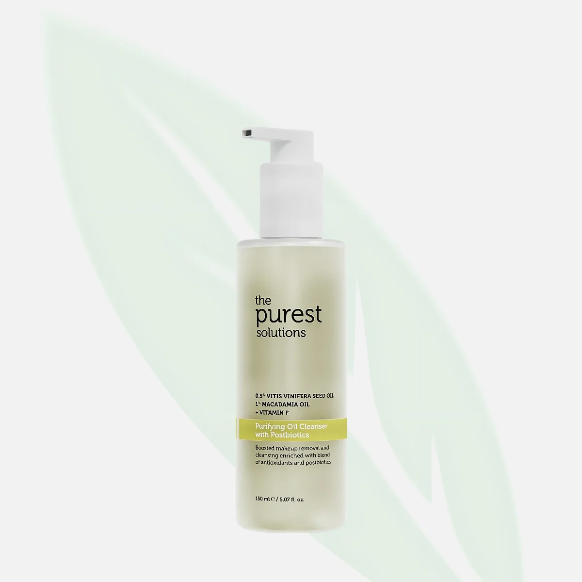 THE PUREST SOLUTIONS Purifying Oil Cleanser with Postbiotics 150ml