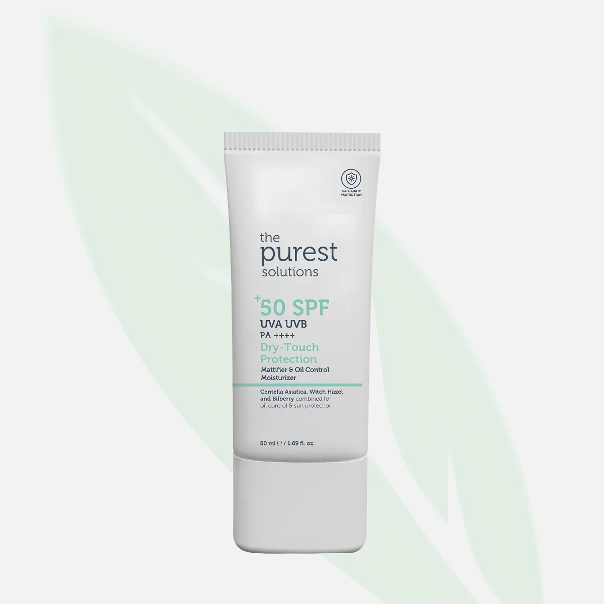 THE PUREST SOLUTIONS Dry Touch Protection Mattifier & Oil Control SPF50 50ml