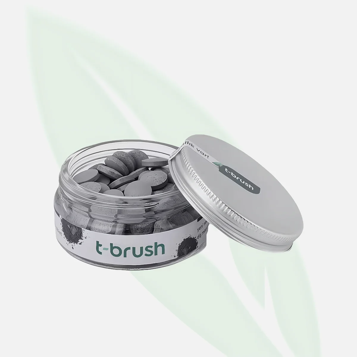 T-BRUSH Activated Charcoal Toothpaste Tablets 90 Tablets