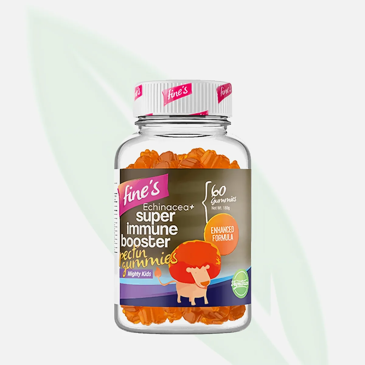 FINES Echinacea + Super Immune Booster Kids Gummies 60 Gummies FINES Echinacea + Super Immune Booster Kids Gummies 60 Gummies