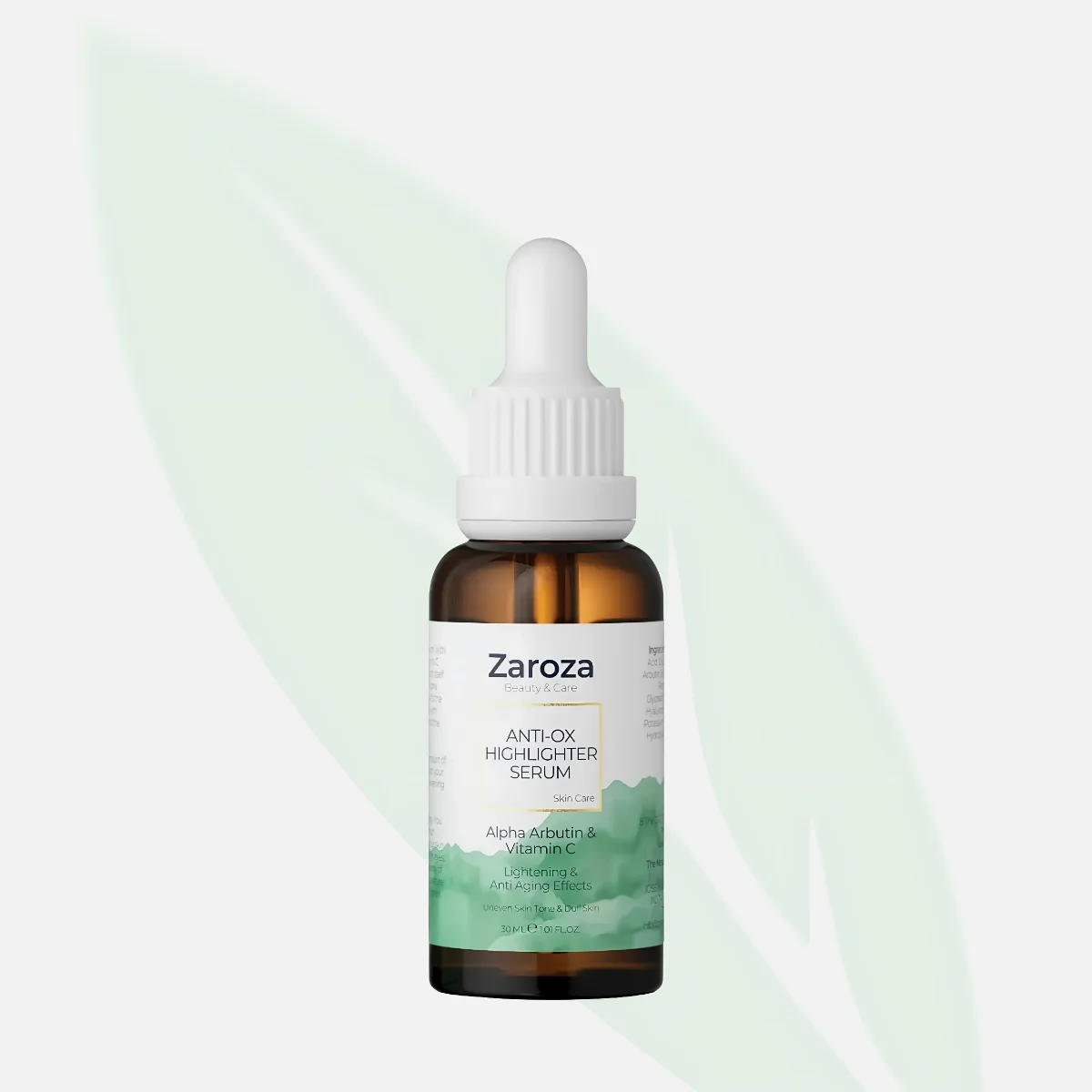 ZAROZA Anti-Ox Highlighter Serum with Vitamin C & Alpha Arbutin 30ml ZAROZA Anti-Ox Highlighter Serum with Vitamin C & Alpha Arbutin 30ml