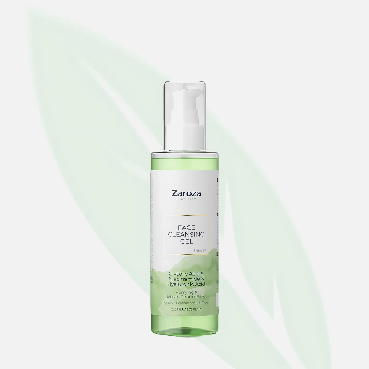 ZAROZA Face Cleansing Gel with Niacinamide & Glycolic Acid 200ml ZAROZA Face Cleansing Gel with Niacinamide & Glycolic Acid 200ml