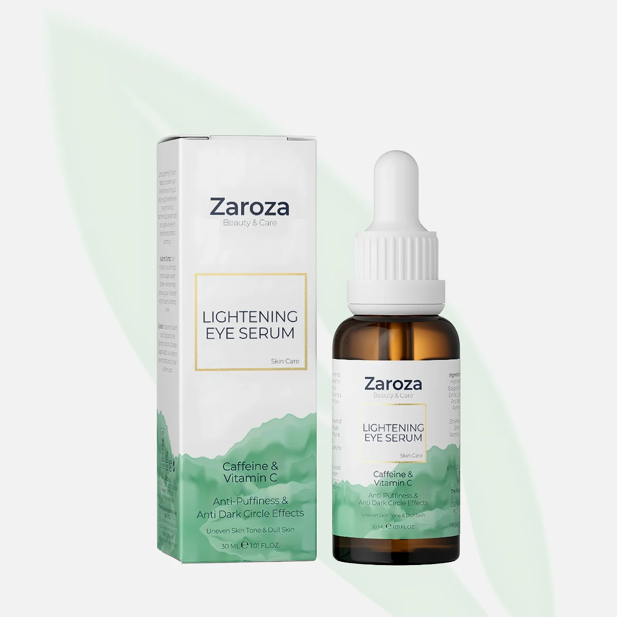 ZAROZA Lightening Eye Contour Serum Vitamin C & Caffeine 30ml ZAROZA Lightening Eye Contour Serum Vitamin C & Caffeine 30ml