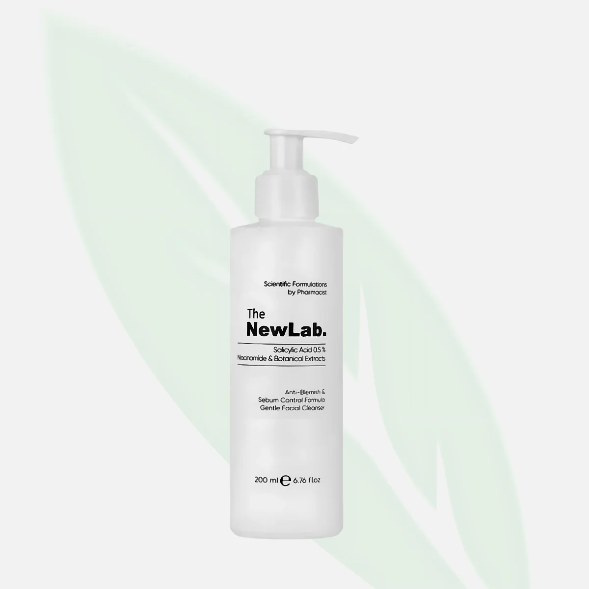 THE NEWLAB Gentle Facial Cleanser Salicylic Acid 0.5% & Niacinamide 200ml THE NEWLAB Gentle Facial Cleanser Salicylic Acid 0.5% & Niacinamide 200ml