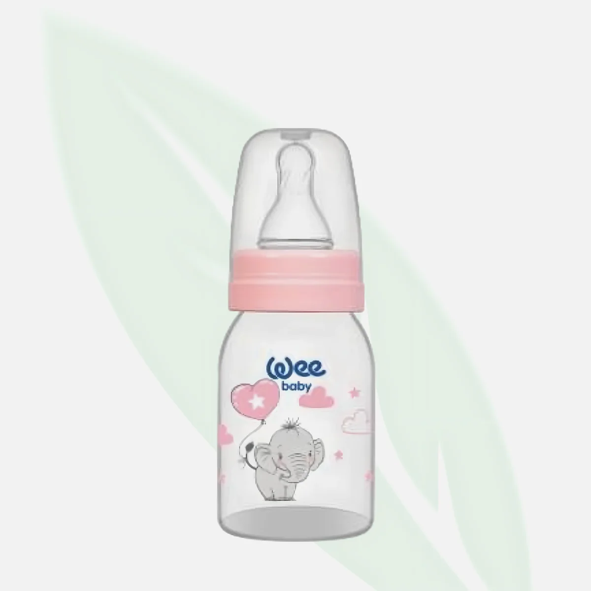 WEE BABY Classic PP Feeding Bottle Silicone Teat 0-6 Months 125ml WEE BABY Classic PP Feeding Bottle Silicone Teat 0-6 Months 125ml