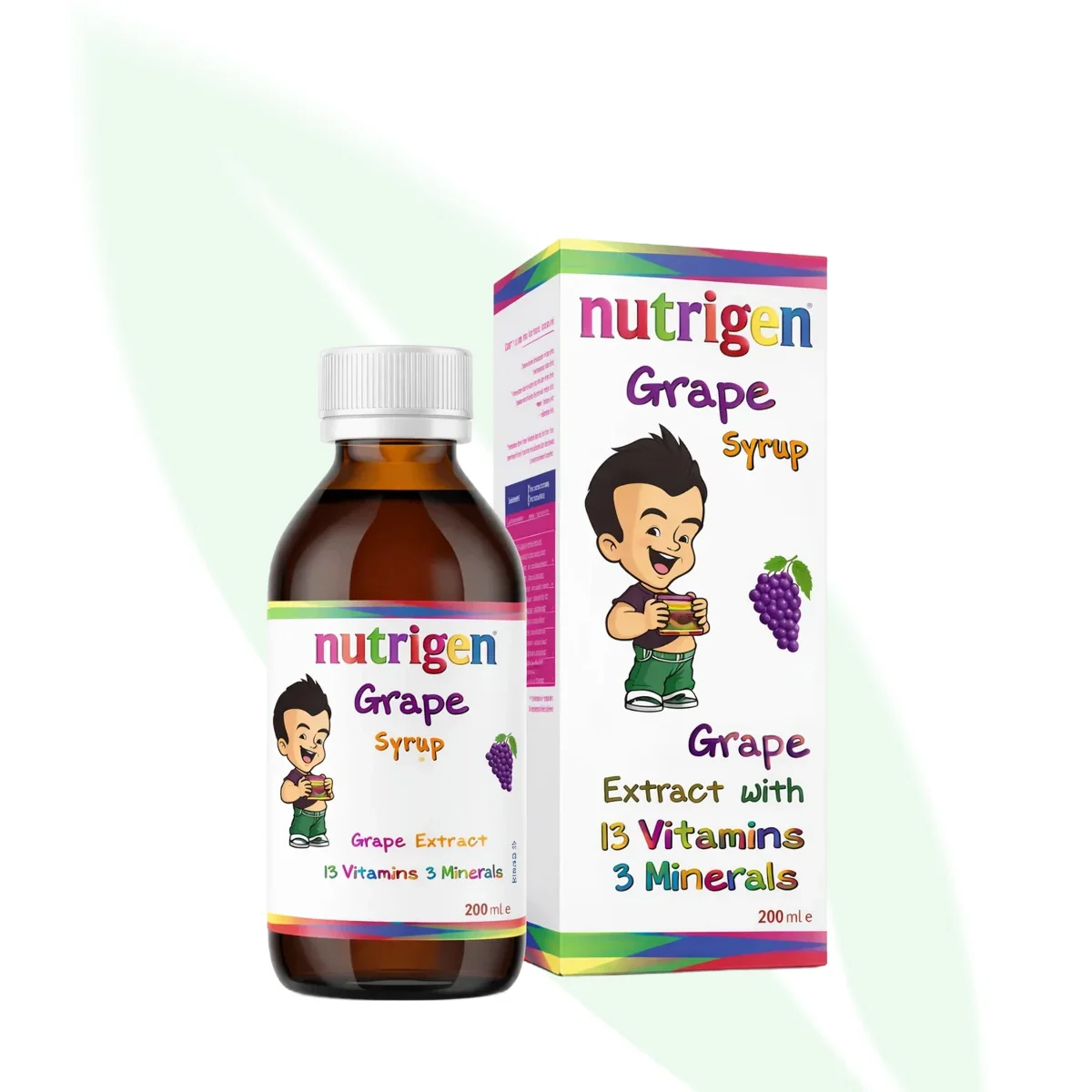 NUTRIGEN Grape Syrup Multivitamin Multimineral for Kids 200ml NUTRIGEN Grape Syrup Multivitamin Multimineral for Kids 200ml