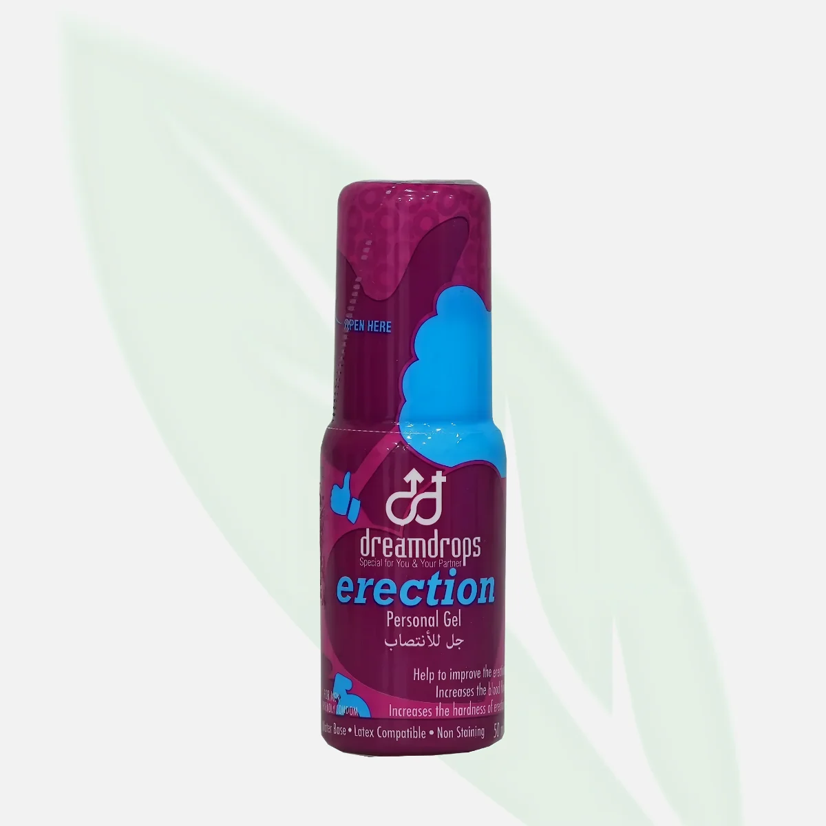 DREAM DROPS Erection Gel for Men with L-Arginine 50ml DREAM DROPS Erection Gel for Men with L-Arginine 50ml