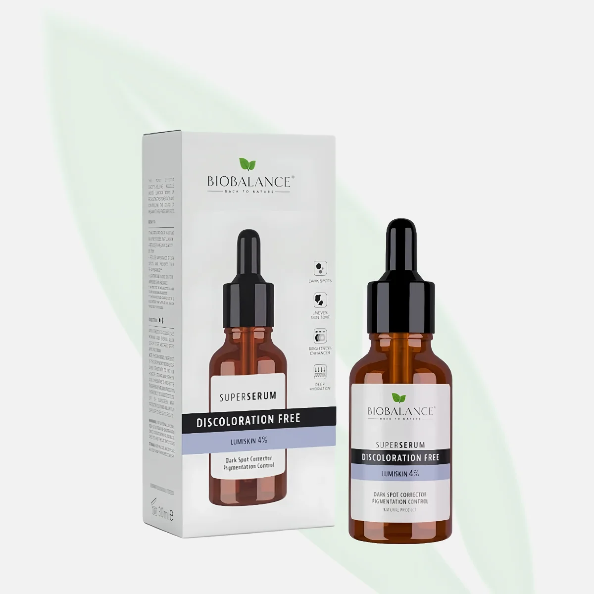 BIO BALANCE Discoloration Free Lumiskin 4% Super Serum 30ml