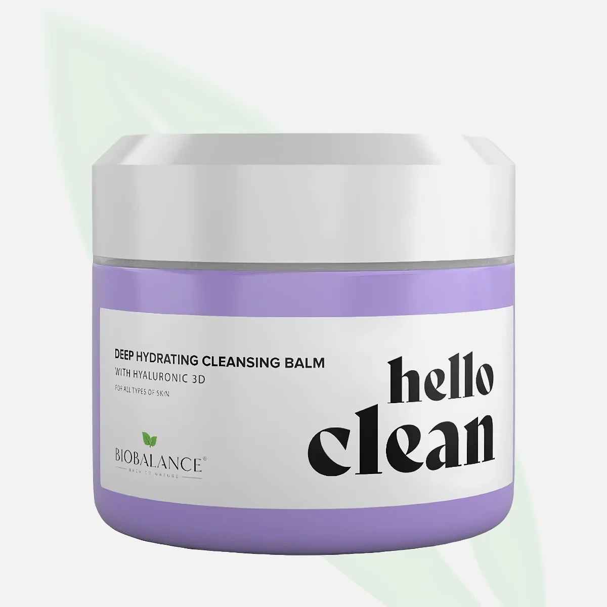 BIOBALANCE Hello Clean Deep Hydrating Cleansing Balm With Hyaluronic 3D 100ml BIOBALANCE Hello Clean Deep Hydrating Cleansing Balm With Hyaluronic 3D 100ml