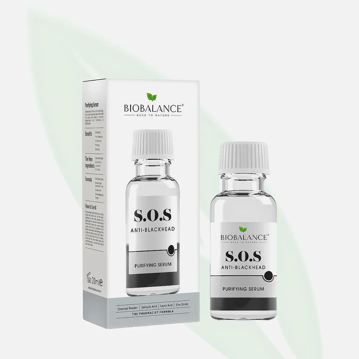 BIO BALANCE S.O.S. Anti-Blackhead Purifying Super Serum 20ml BIO BALANCE S.O.S. Anti-Blackhead Purifying Super Serum 20ml