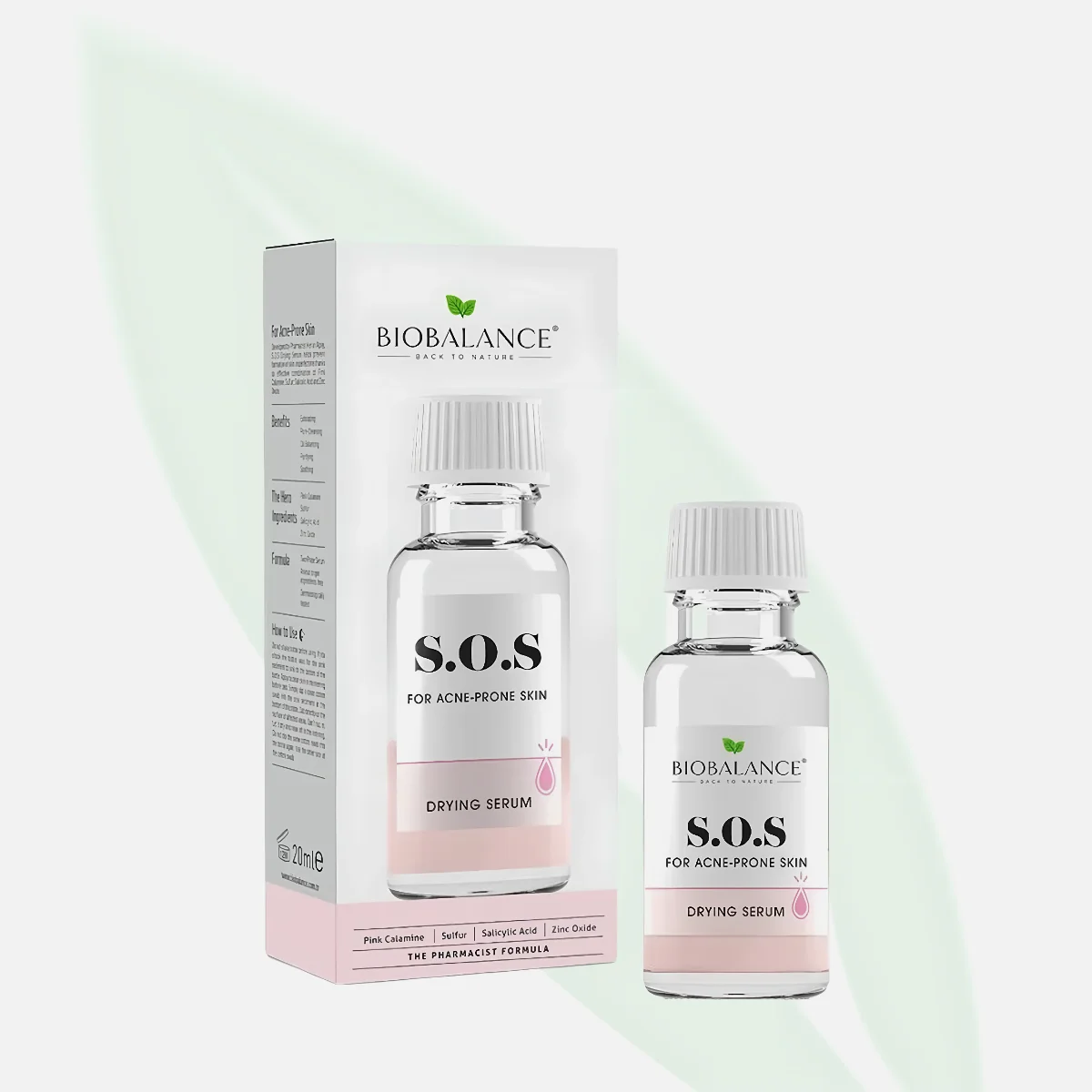 BIO BALANCE S.O.S. Drying Serum for Acne-Prone Skin 20ml BIO BALANCE S.O.S. Drying Serum for Acne-Prone Skin 20ml