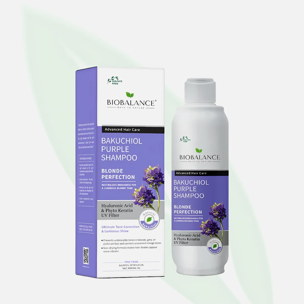 BIOBALANCE Bakuchiol Purple Shampoo 330ml BIOBALANCE Bakuchiol Purple Shampoo 330ml