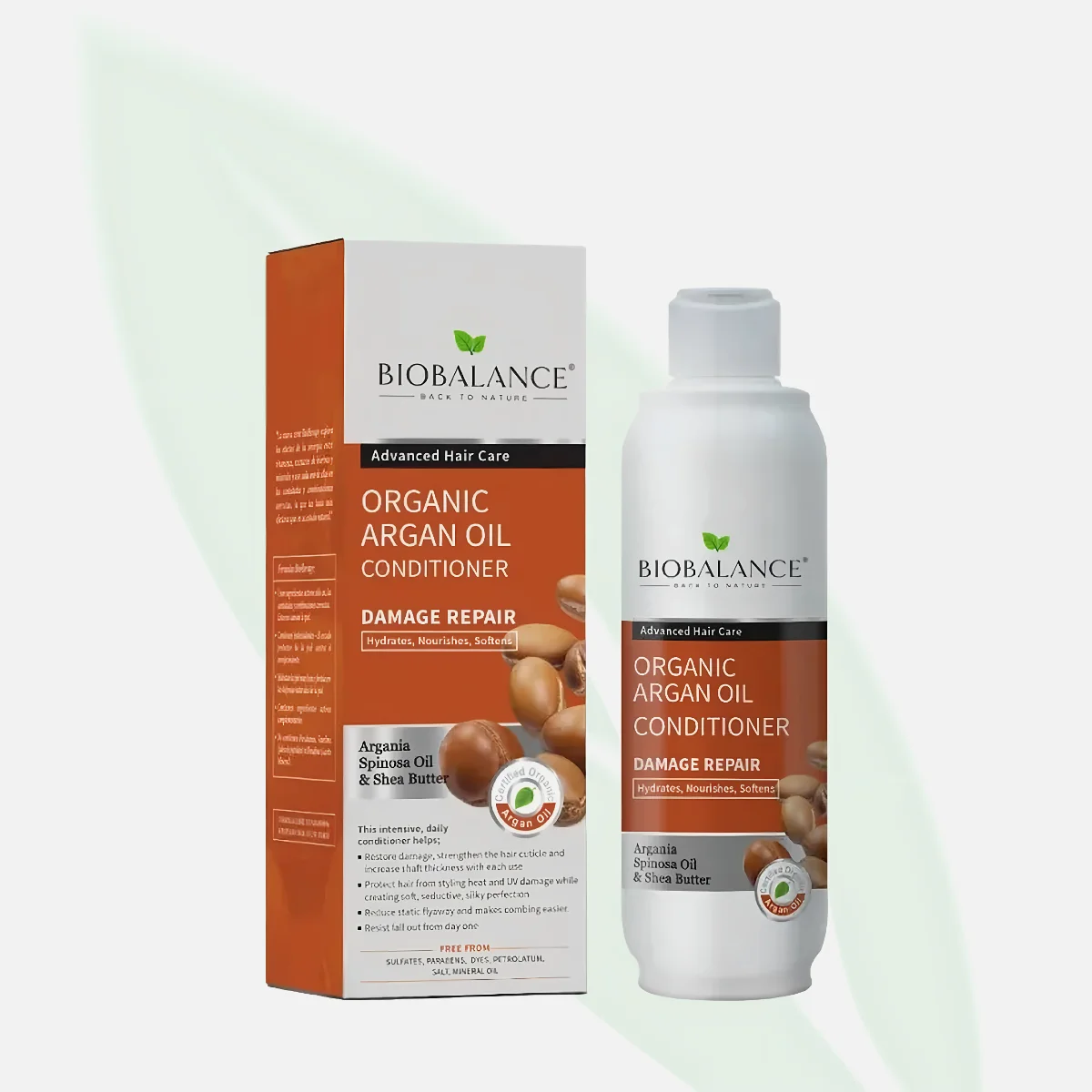 BIOBALANCE Organic Argan Oil Damage Repair Conditioner 330ml BIOBALANCE Organic Argan Oil Damage Repair Conditioner 330ml