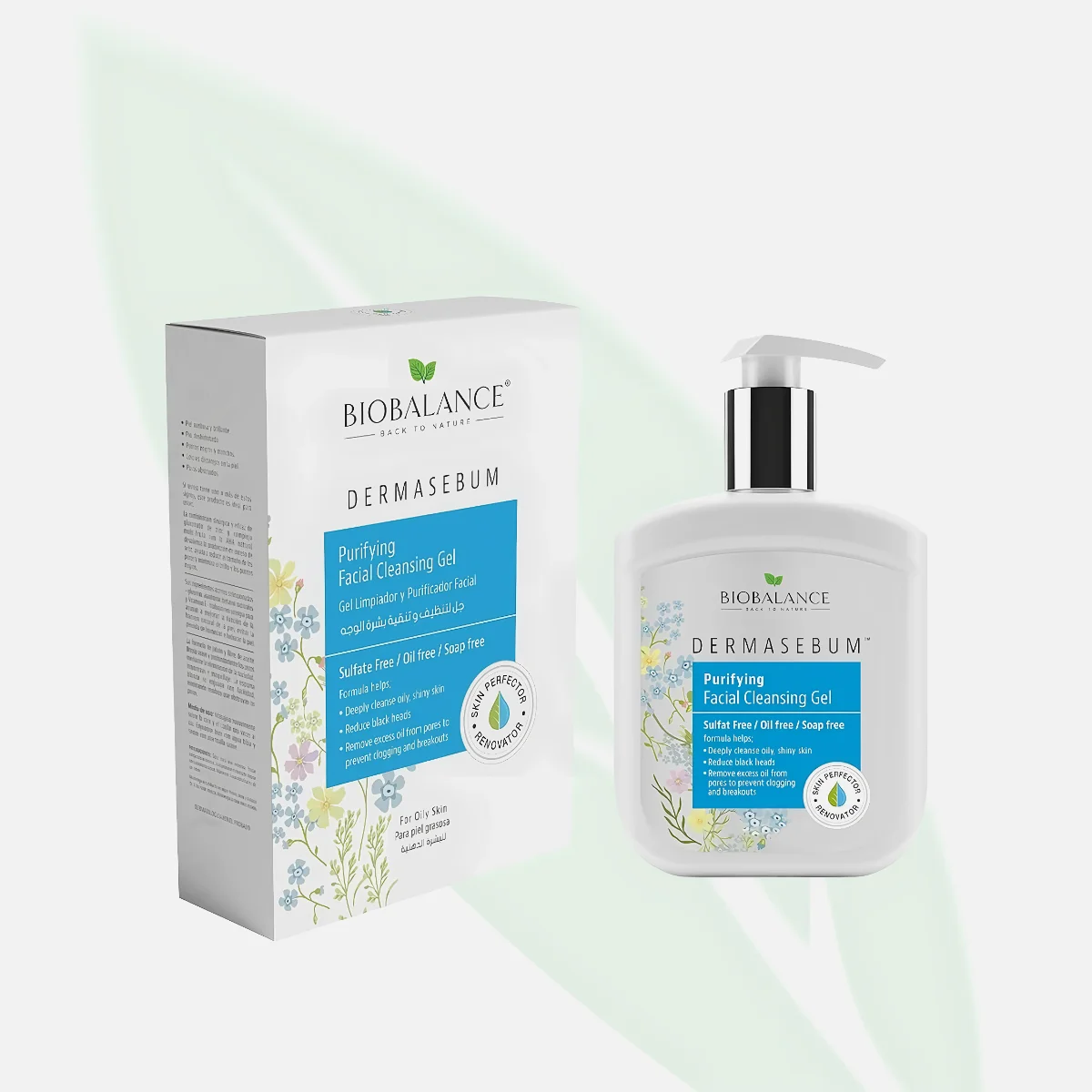 BIO BALANCE جل تنظيف الوجه المنقّي للبشرة الدهنية بـ AHA 250 مل