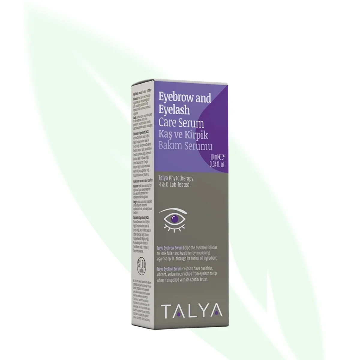 TALYA سيروم زيتي طبيعي للعناية بالرموش والحواجب 10 مل TALYA سيروم زيتي طبيعي للعناية بالرموش والحواجب 10 مل