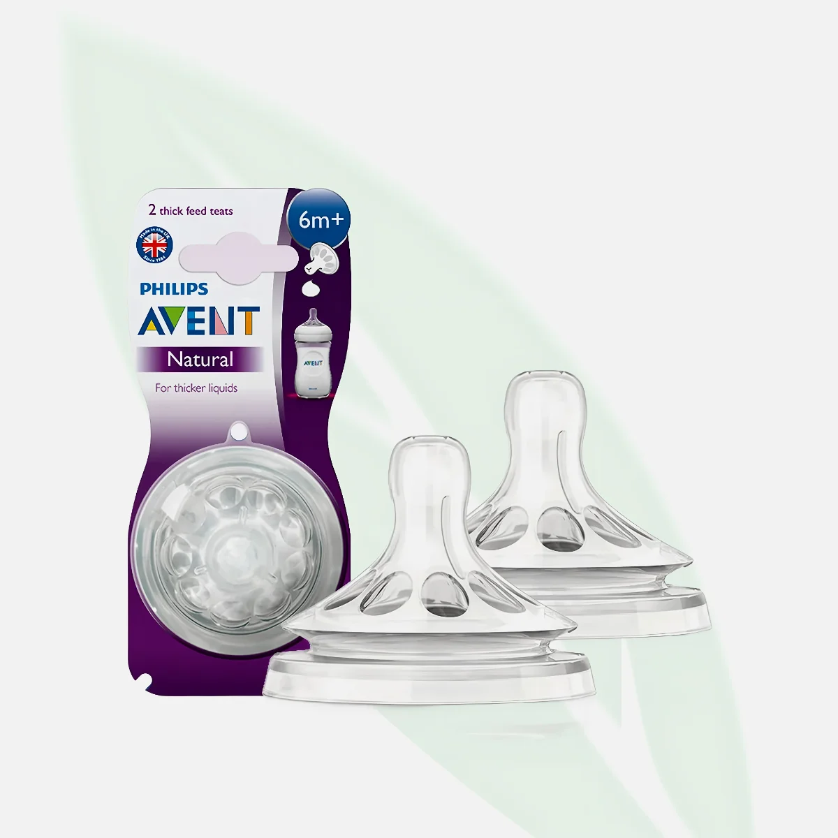 AVENT Natural Response Teat Fast Flow (6M+) 2-Pack