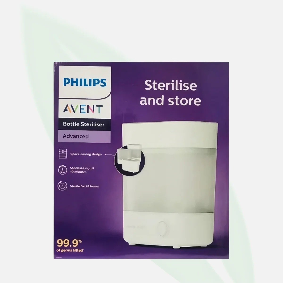 AVENT جهاز التعقيم الكهربائي بالبخار مع التجفيف للرضاعات