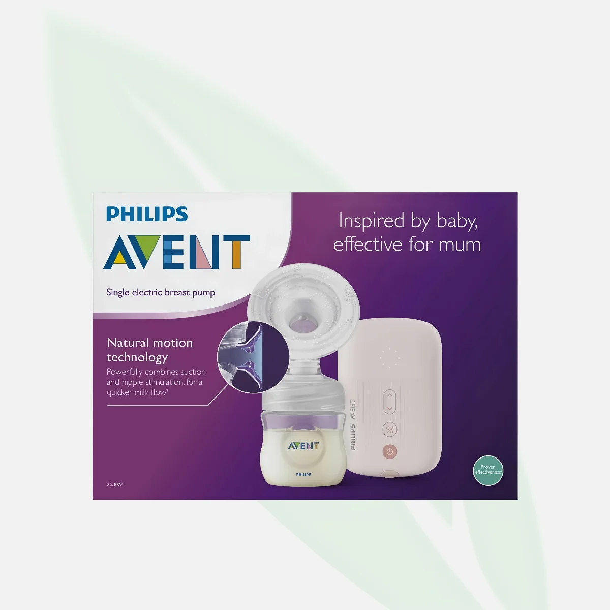 AVENT شفاطة حليب كهربائية أحادية بتقنية الحركة الطبيعية