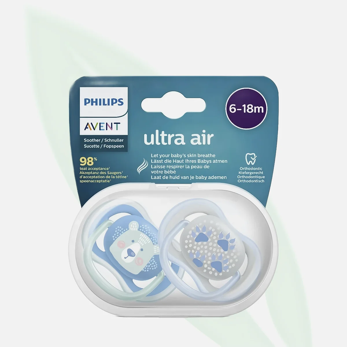AVENT Ultra Air Toother Pacifier 6-18 Months