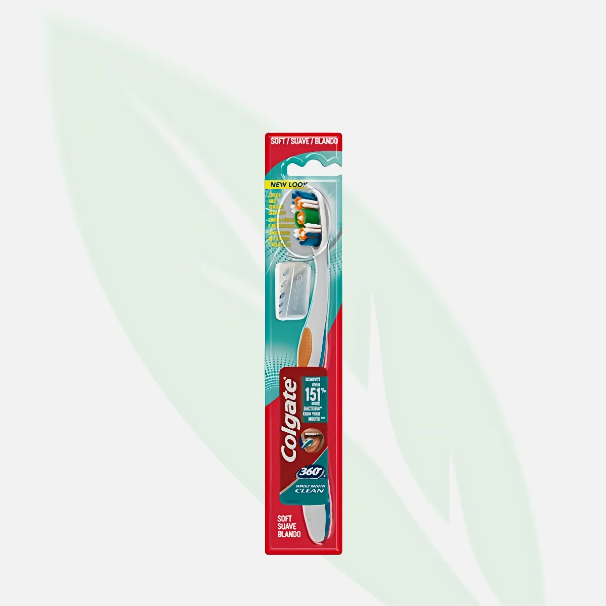 COLGATE 360 Toothbrush with Tongue and Cheek Cleaner Soft
