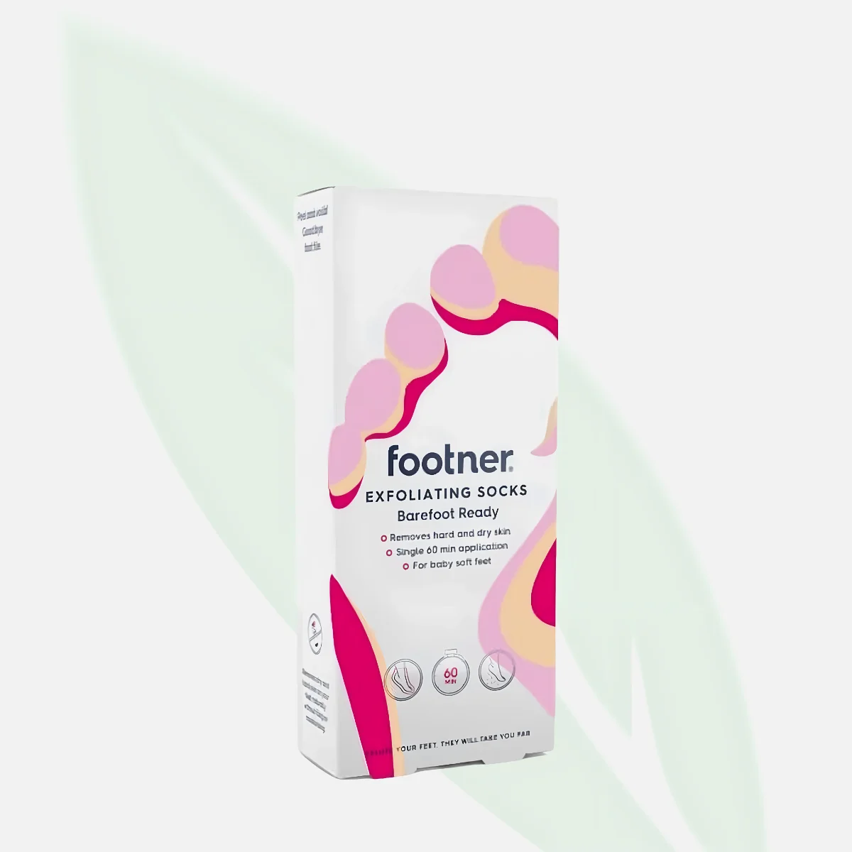 FOOTNER Exfoliating Foot Socks 1 Pair