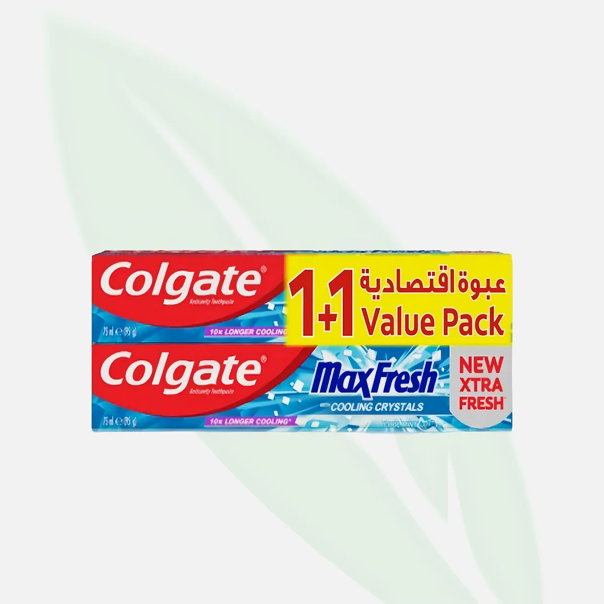 COLGATE Max Fresh Cool Mint Fluoride Toothpaste Twin Pack 1+1 Offer COLGATE Max Fresh Cool Mint Fluoride Toothpaste Twin Pack 1+1 Offer