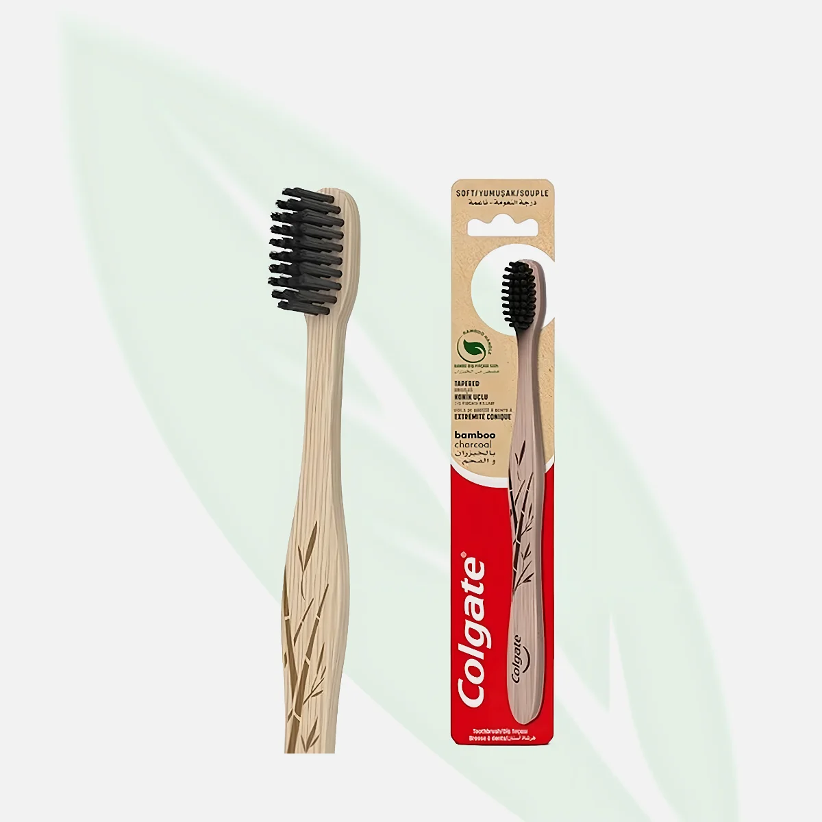 COLGATE Soft Bamboo and Charcoal Toothbrush COLGATE Soft Bamboo and Charcoal Toothbrush