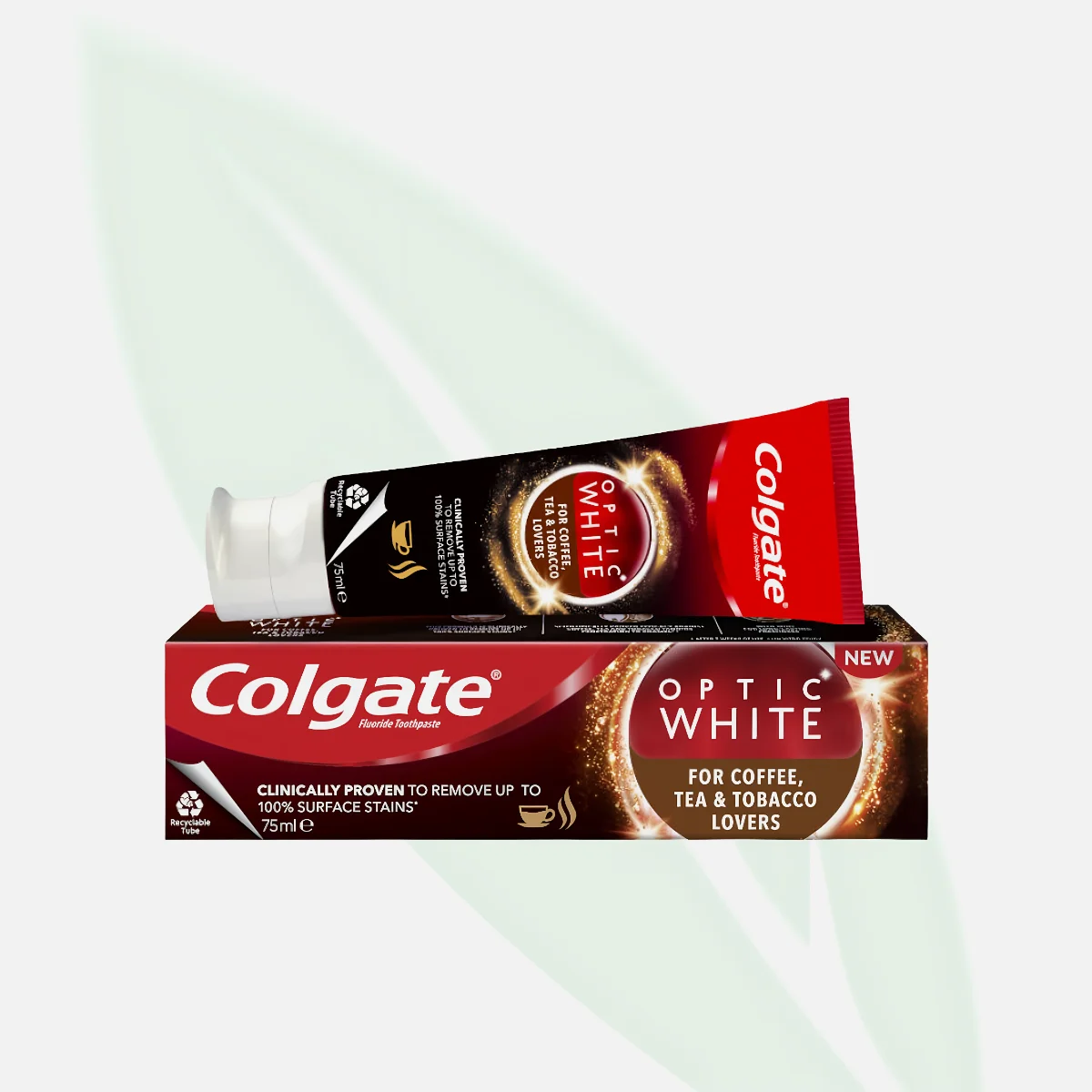 COLGATE Optic White For Coffee Tea & Tobacco Toothpaste 75ml COLGATE Optic White For Coffee Tea & Tobacco Toothpaste 75ml