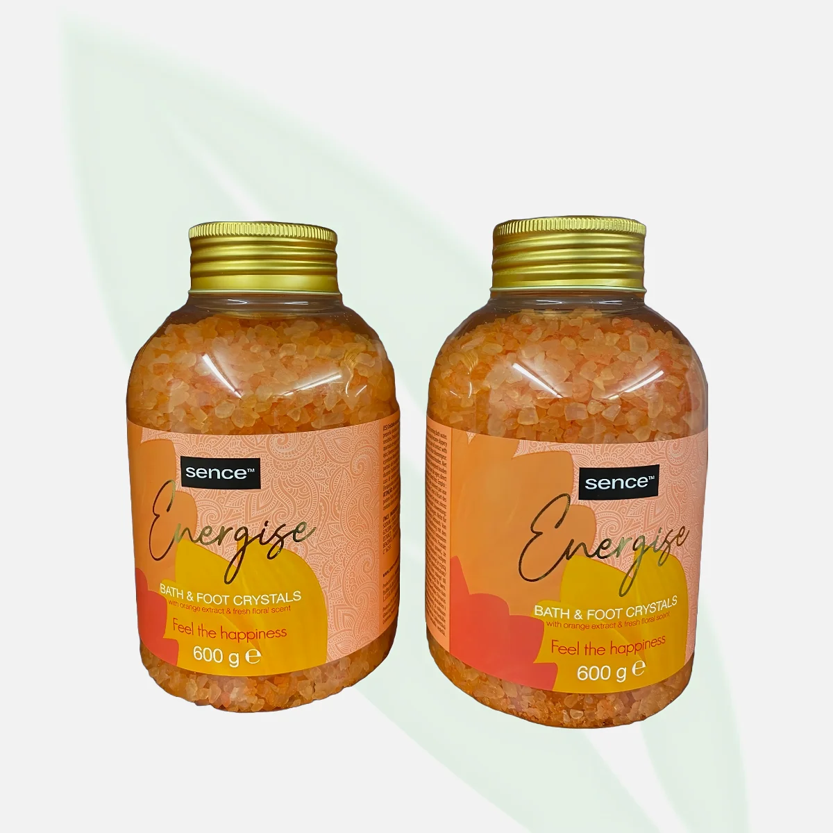 SENCE Energise Bath & Foot Crystals Orange Extract 600g SENCE Energise Bath & Foot Crystals Orange Extract 600g