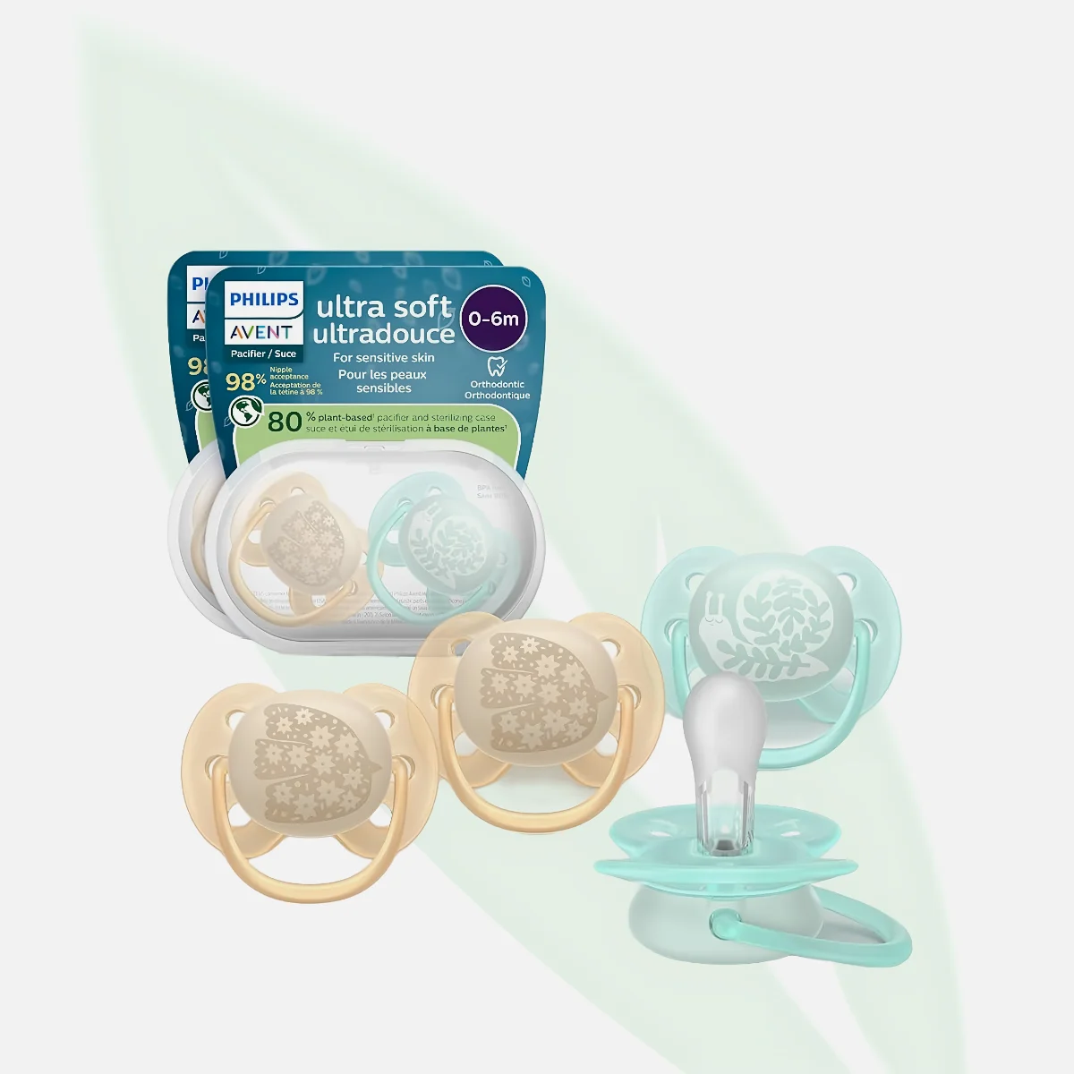 AVENT Ultra Soft Sensitive Skin 0-6M Pacifier AVENT Ultra Soft Sensitive Skin 0-6M Pacifier