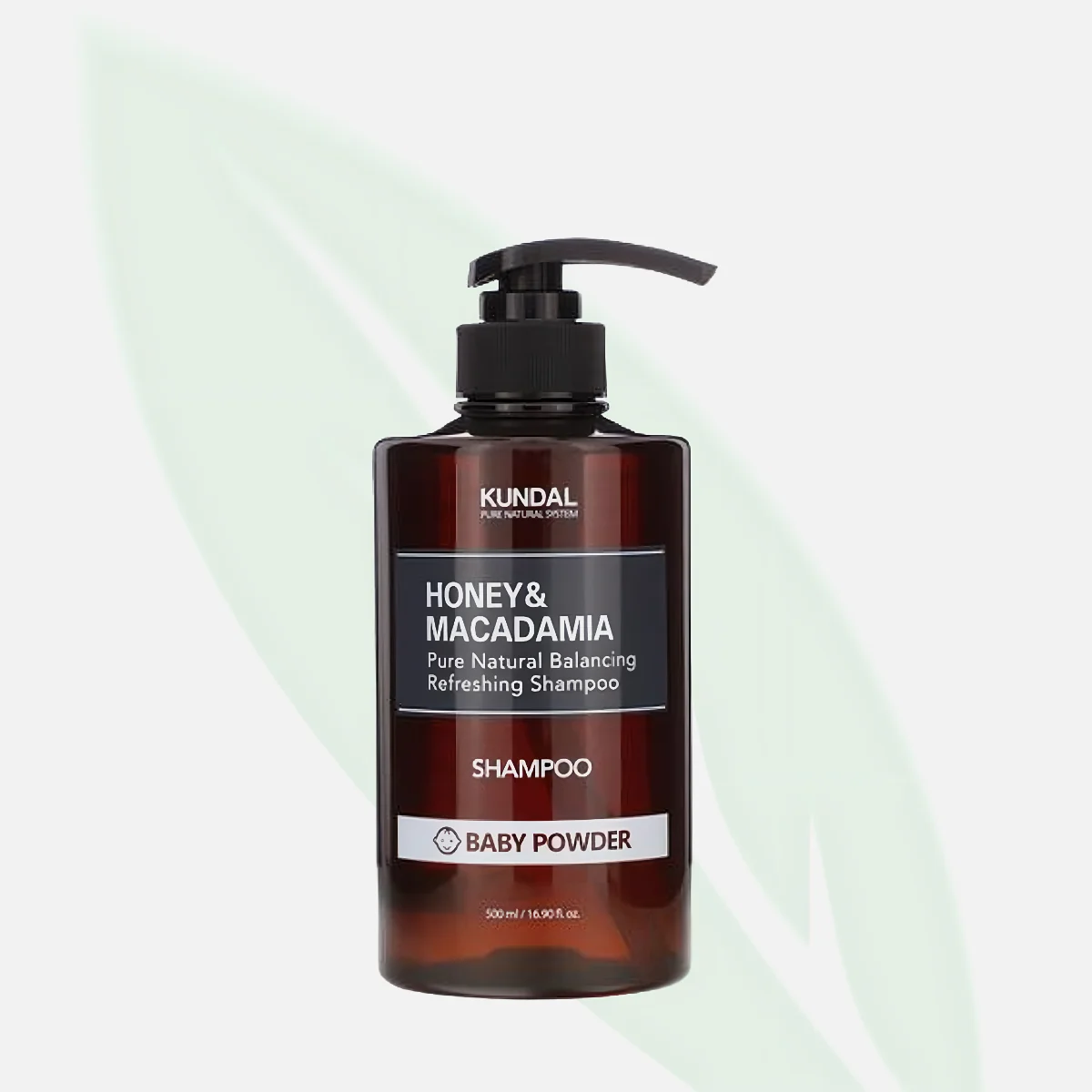 KUNDAL Honey & Macadamia Nature Shampoo Baby Powder 500ml KUNDAL Honey & Macadamia Nature Shampoo Baby Powder 500ml