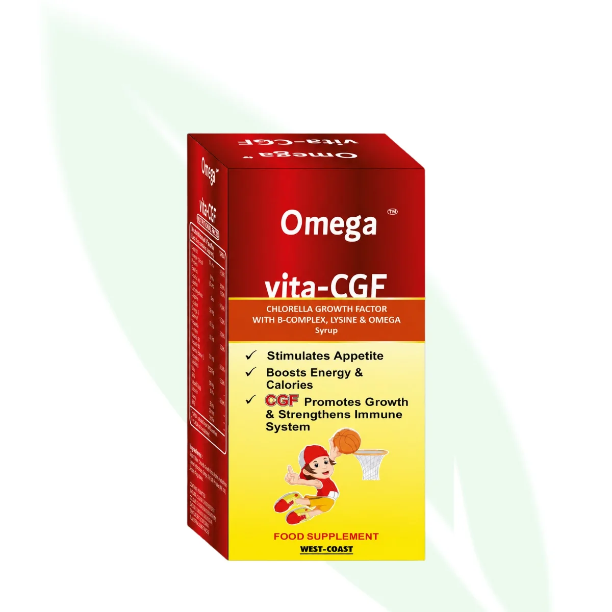 WEST-COAST Omega Vita Multivitamin & Omega-3 Syrup 200ml