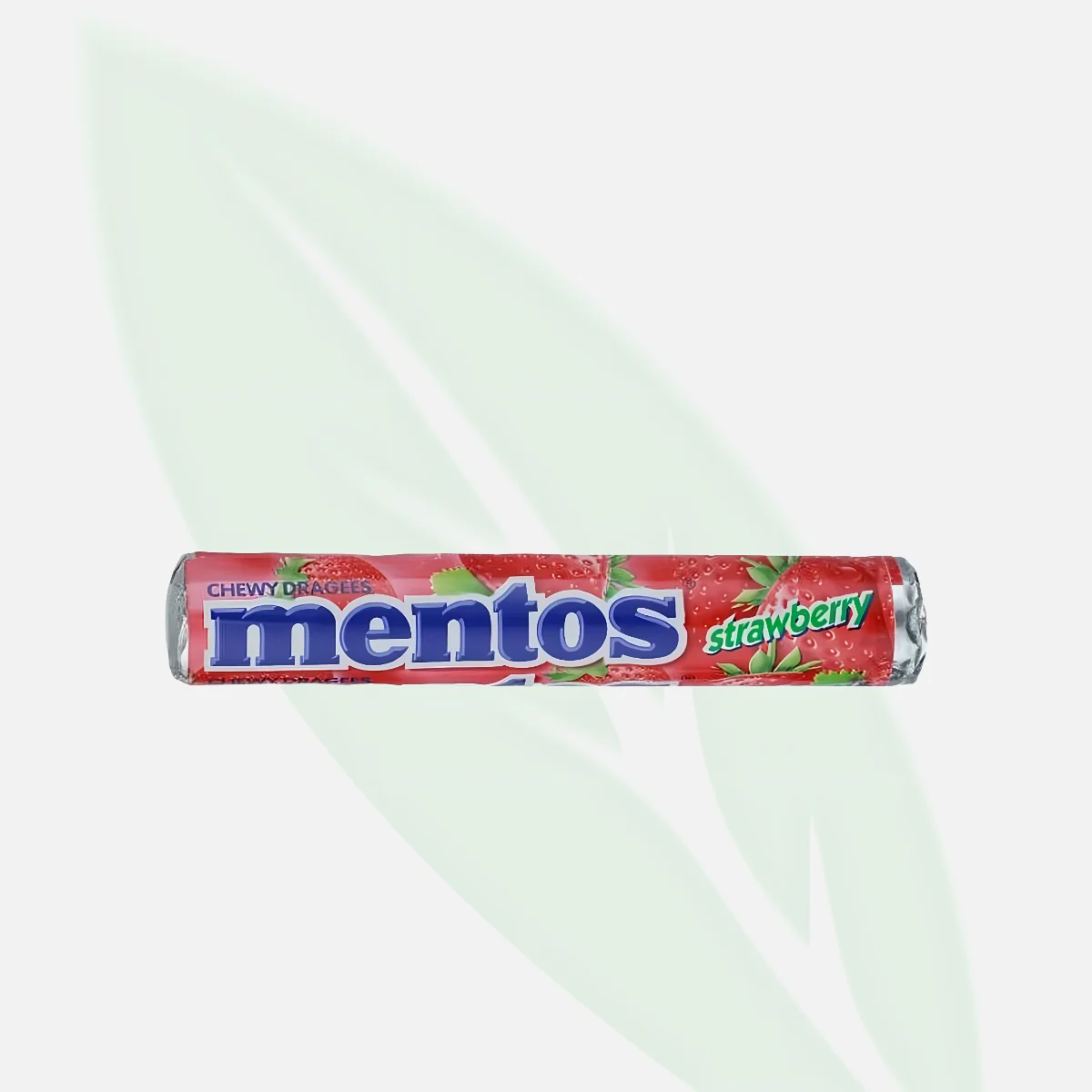 MENTOS Strawberry Chewy Dragees 37.5g MENTOS Strawberry Chewy Dragees 37.5g