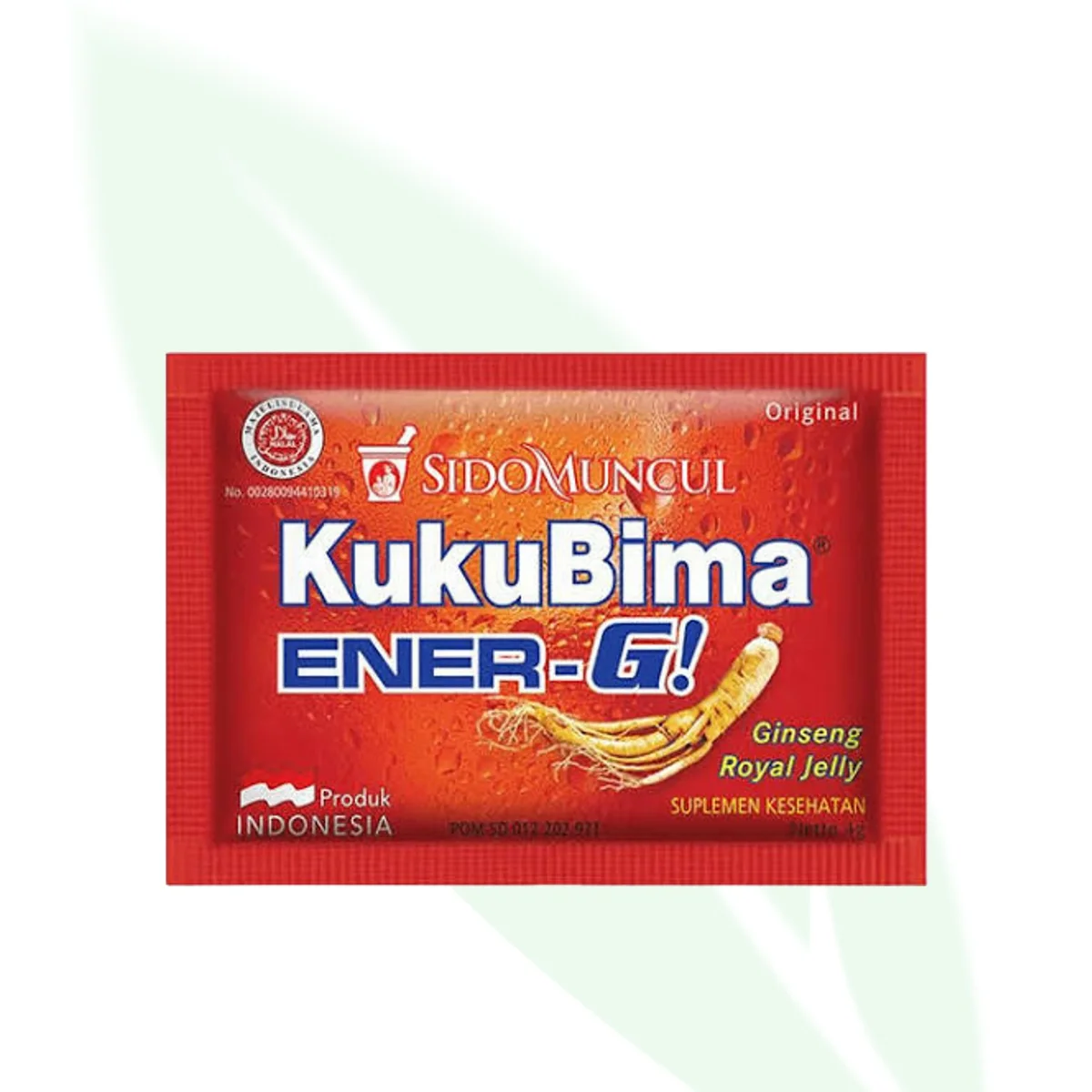 KUKUBIMA ENER-G Original Energy Drink Powder 6 Sachets