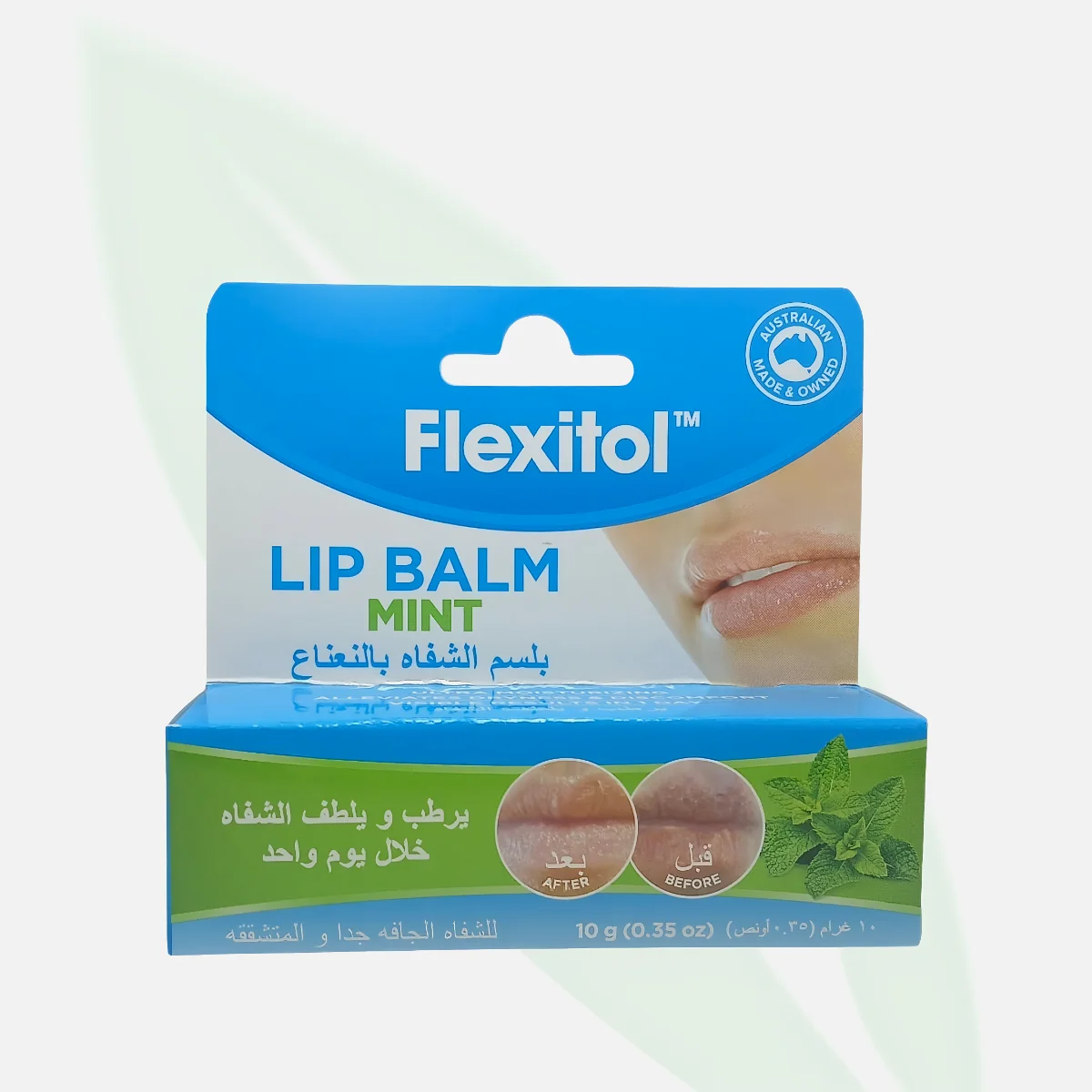 FLEXITOL Lip Balm Mint 10g FLEXITOL Lip Balm Mint 10g