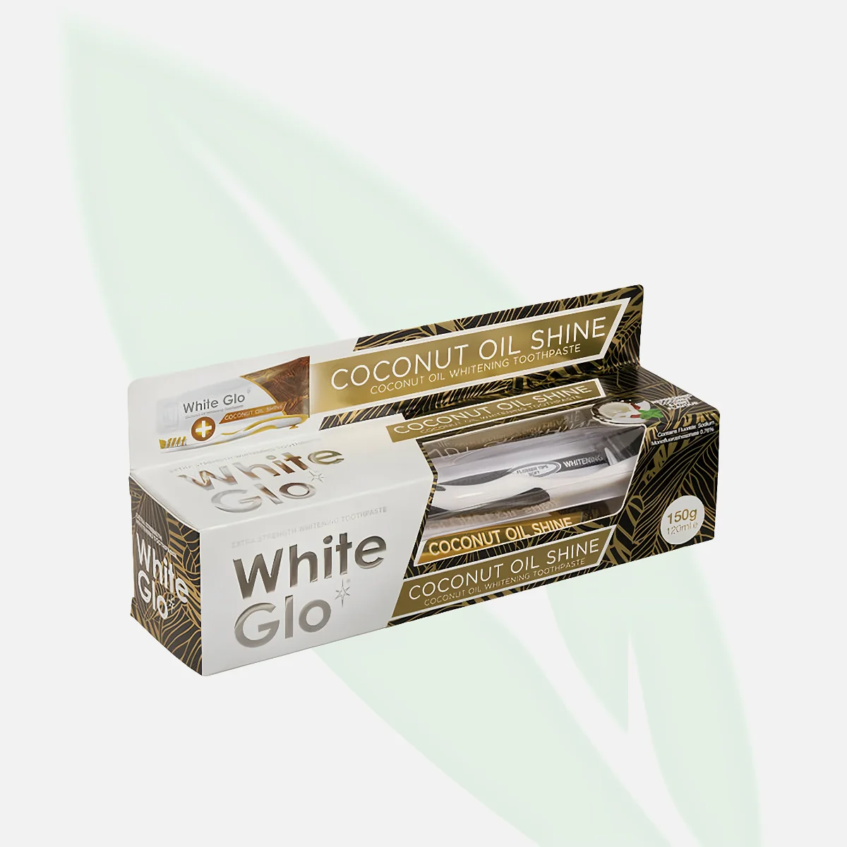 WHITE GLO Coconut Oil Pulling Whitening Toothpaste 100ml WHITE GLO Coconut Oil Pulling Whitening Toothpaste 100ml