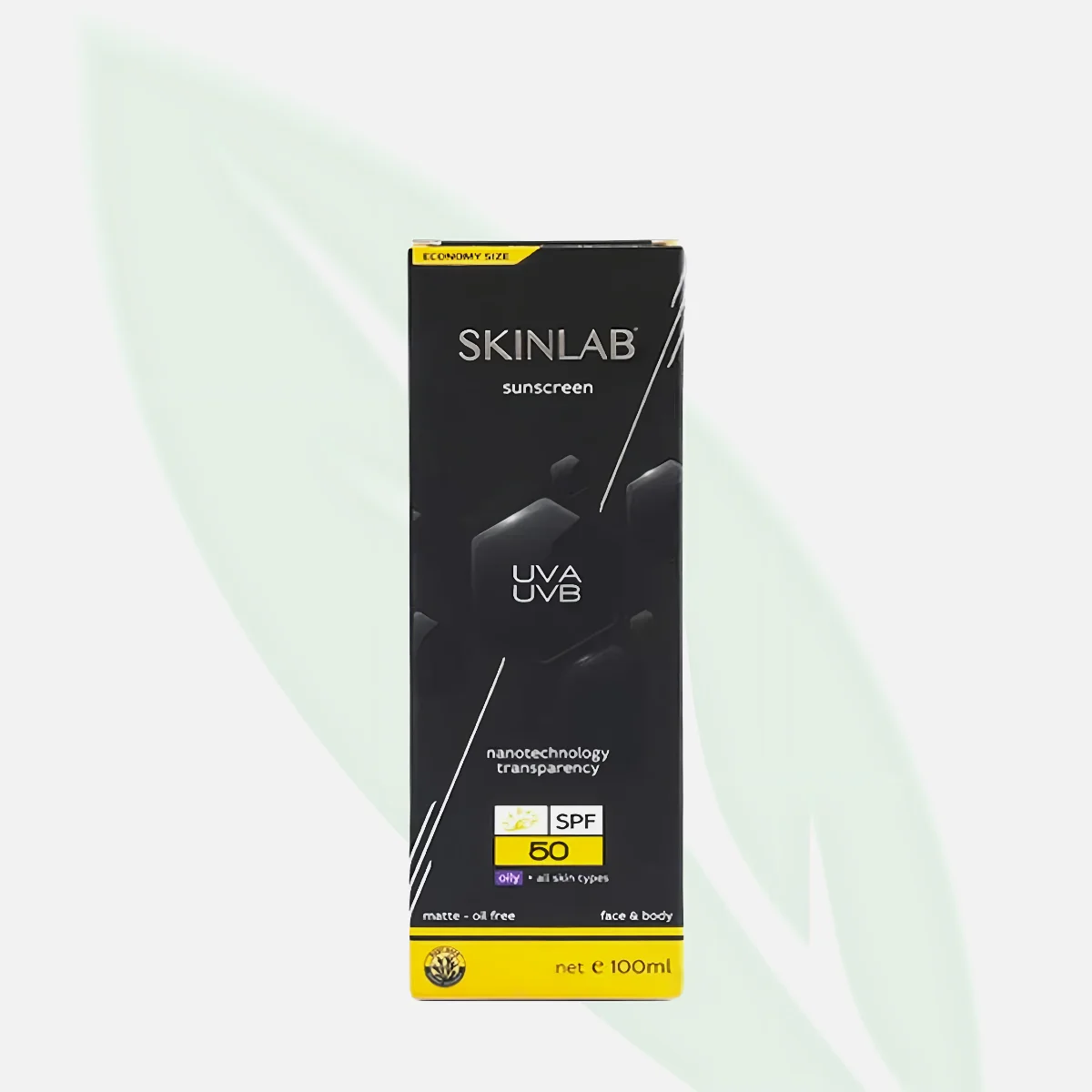 SKINLAB واقي شمس SPF50 شفاف للبشرة الدهنية 100 مل