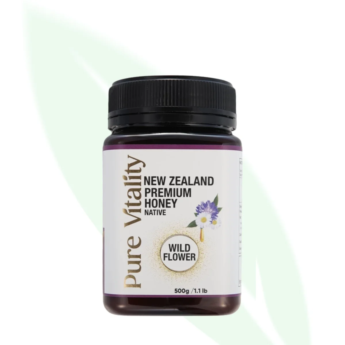 PURE VITALITY Pure New Zealand Wild Flower Honey 500g