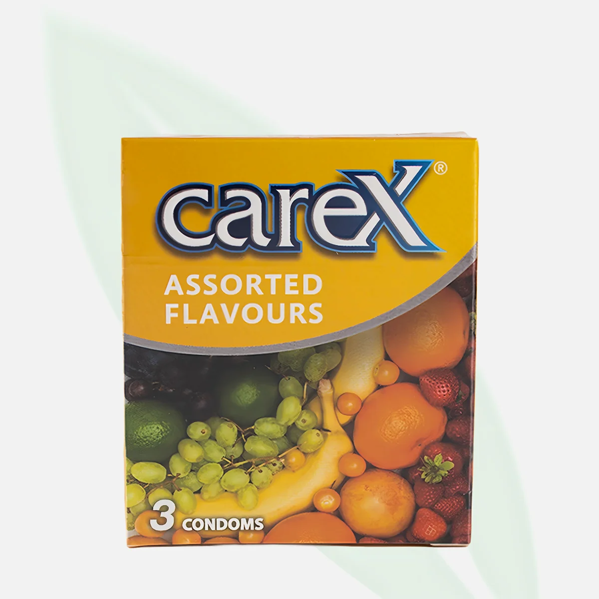 CAREX Assorted Flavours Condoms 3 Pack CAREX Assorted Flavours Condoms 3 Pack